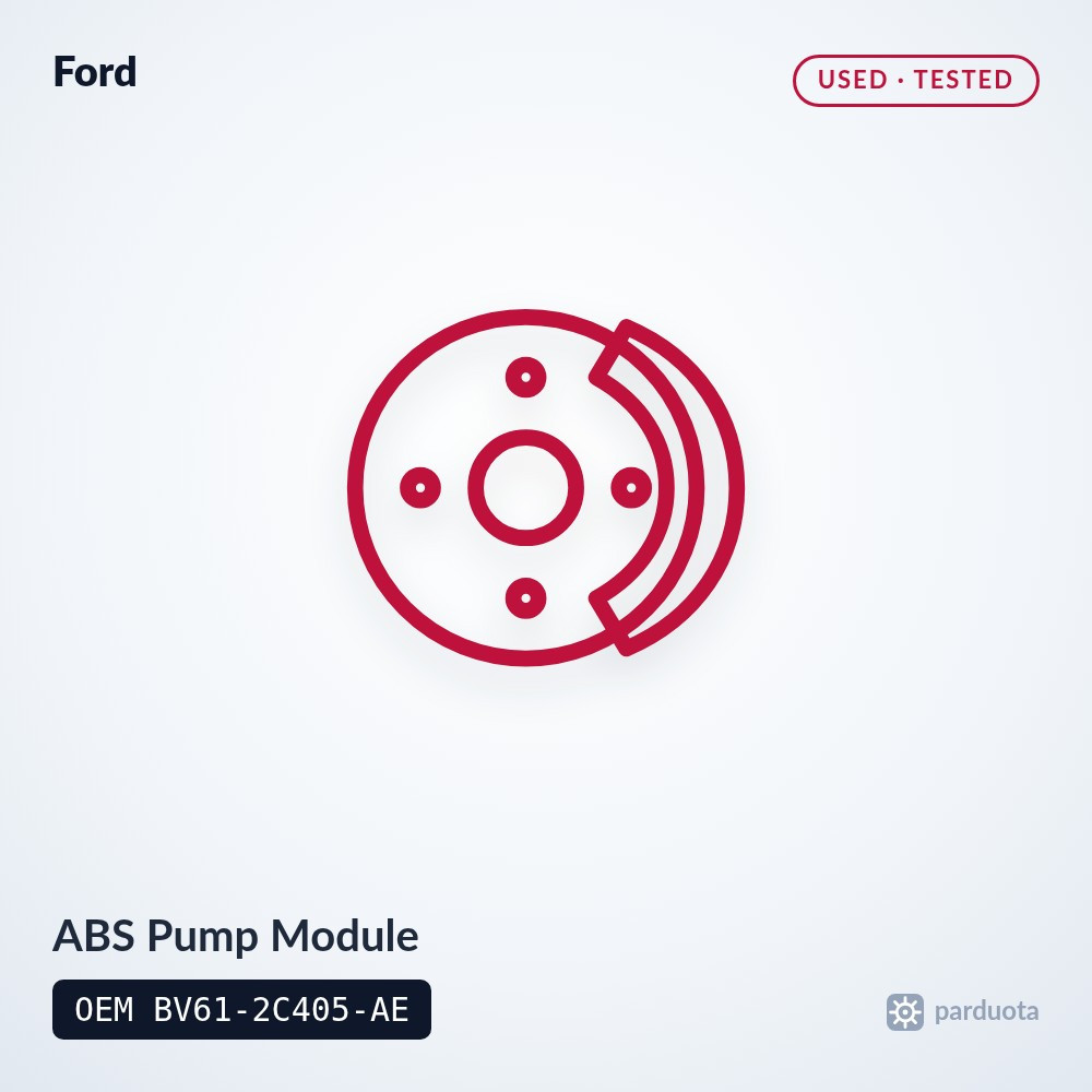 ABS Pump Module - Ford Focus Mk3 2011-2018