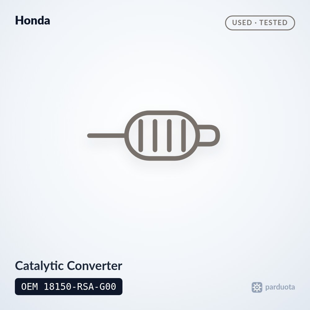 Catalytic Converter - Honda Civic 1.8 i-VTEC 2006-2011